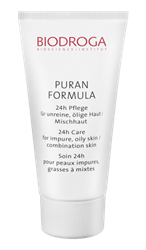 Bild von Biodroga Puran Formula 24-h - Pflege für unreine, fettige Haut / Mischhaut 40ml