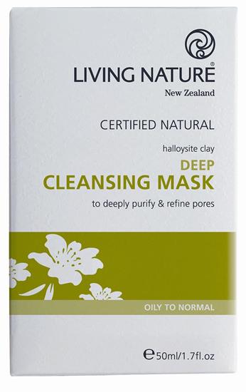 Bild von Living Nature - Tief Wirkende Reinigungsmaske - 50 ml