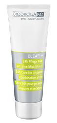 Bild von Biodroga MD - Clear+ - 24h Pflege - für unreine Mischhaut - 75 ml