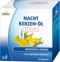 Bild von Hübner Nachtkerzen-Öl Kapseln 1000 mg 90 Stück