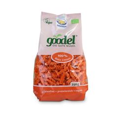 Zeige Details für Govinda - Goodel / Die Gute Nudel - Bio Rote Linsen-Nudeln - 250g Bild von Govinda - Goodel / Die Gute Nudel - Bio Rote Linsen-Nudeln - 250g
