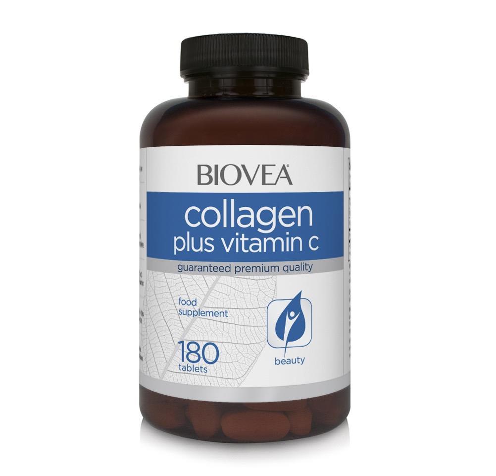 Biovea - Collagen Plus Vitamin C - 180 Tabletten