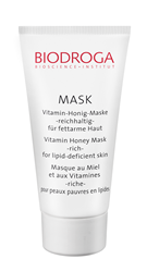 Bild von Biodroga - Mask - Vitamin-Honig-Maske - 50 ml