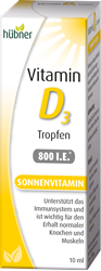 Zeige Details für Hübner - Vitamin D3 Tropfen - 10 ml Bild von Hübner - Vitamin D3 Tropfen - 10 ml