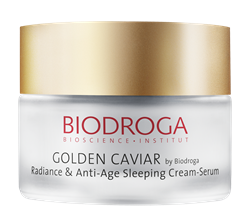 Bild von Biodroga - Golden Caviar - Radiance & Anti-Age - Sleeping Cream-Serum - 50 ml