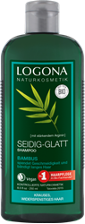 Bild von Logona - Seidig-Glatt Shampoo - Bambus - 250 ml