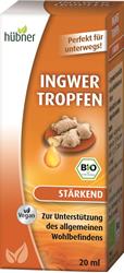 Bild von Hübner - Bio Ingwer Tropfen - 20 ml
