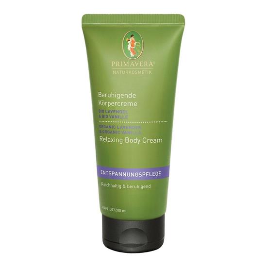 Bild von Primavera® - Entspannungspflege - Beruhigende Körpercreme - Lavendel Vanille Bio - 200 ml