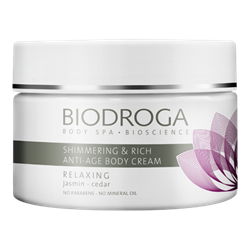 Bild von Biodroga - Relaxing - Shimmering & Rich Anti-Age Body Cream - 200 ml