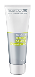 Bild von Biodroga MD - Clear+ - BB Blemish Balm - LSF 15 - für unreine Haut