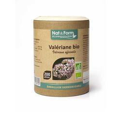 Bild von Nat & Form - Bio Baldrian - 200 Kapseln