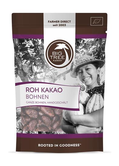 Bild von Big Tree Farms - Roh Kakao Bohnen - 90 g