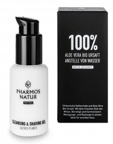 Picture of Pharmos Natur - Nature Of Men - Cleansing & Shaving Gel - 50 ml