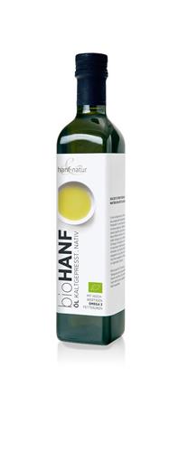 Bild von Hanf & Natur - Hanföl - Bio - 500 ml