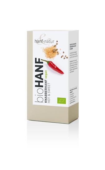 Picture of Hanf & Natur - Organic snack hemp - Hot & Sweet - 100 g