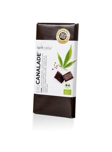 Bild von Hanf & Natur - Bio Canalade® Dark - Hanf Schokolade - 100g