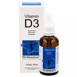 Bild von PG-Naturpharma - Vitamin D3 Tropfen mit MCT-Öl - 50 ml
