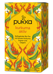 Bild von Pukka - Kurkuma Aktiv Tee - bio - 20 Aufgußbeutel