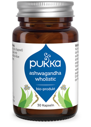 Bild von Pukka - Ashwagandha Wholistic Bio Kapseln - 30 Kapseln