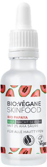 Bild von Bio:Végane  - Bio Papaya- AHA Nacht Serum - 30 ml
