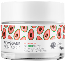 Zeige Details für Bio:Végane - Bio Papaya - 24H AHA Pflege - 50 ml Bild von Bio:Végane - Bio Papaya - 24H AHA Pflege - 50 ml