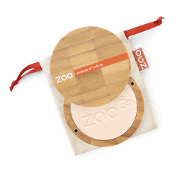 Bild von Zao - Bambus Mineral Powder - Kompaktpuder - Nr. 301 / Ivory - 9 g