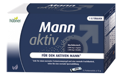 Bild von Hübner - Mann Aktiv - 15 Portionsstick à 15 g
