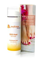 Bild von mykima - Kiss of Nature - Deo ohne Aluminium - Feet (Herbs & Mint) - 50 ml