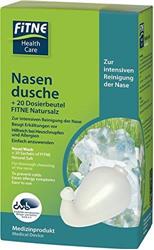 Bild von Fitne - Nasendusche mit 20 Dosierbeutel Natursalz à 1,8 g - Set