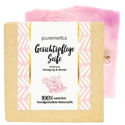 Zeige Details für puremetics - Natur-Seifen - Gesichtspflegeseife - Reinigende Gesichtpflege-Seife Wildrose - 100 g Bild von puremetics - Natur-Seifen - Gesichtspflegeseife - Reinigende Gesichtpflege-Seife Wildrose - 100 g