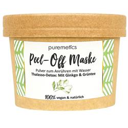 Zeige Details für puremetics Gesichtsmasken - Peel-Off Maske - mit Ginkgo & Grüntee - vegan und plastikfrei - 65 g Bild von puremetics Gesichtsmasken - Peel-Off Maske - mit Ginkgo & Grüntee - vegan und plastikfrei - 65 g
