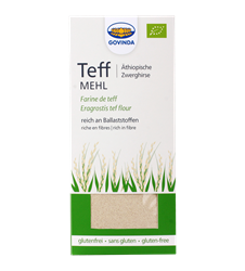Zeige Details für Govinda - Teff-Mehl Bio - 450 g Bild von Govinda - Teff-Mehl Bio - 450 g