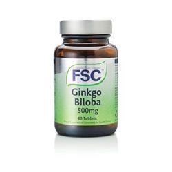 Bild von FSC - Ginkgo Biloba 500mg - 60 Tabletten