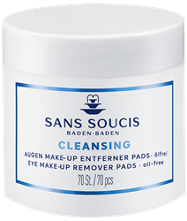 Bild von Sans Soucis Cleansing - Augen Make Up Entferner Pads - 70 Stk.