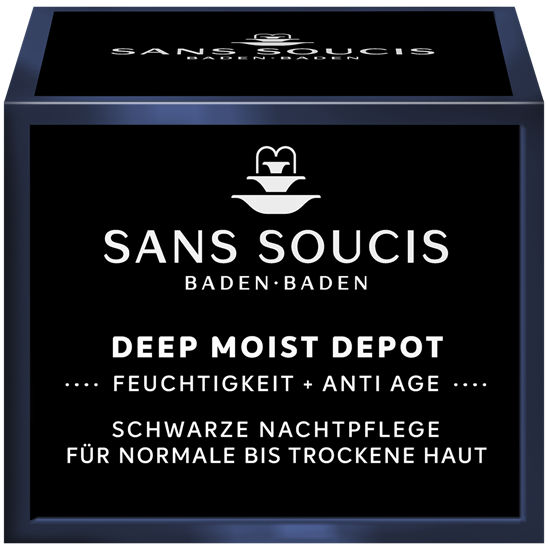 Picture of Sans Soucis Deep Moist Depot - schwarze Nachtpflege - 50 ml