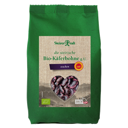 Zeige Details für Steirerkraft - Steirische Käferbohnen g.U. trocken Bio - 500 g Bild von Steirerkraft - Steirische Käferbohnen g.U. trocken Bio - 500 g