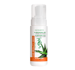 Bild von Bioearth - Aloe Vera Reinigungsschaum - Make-Up Entferner - Für alle Hauttypen - 150 ml