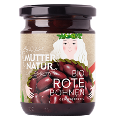Bild von Mutter Natur - Bio Rote Bohnen im Glas - 235 g