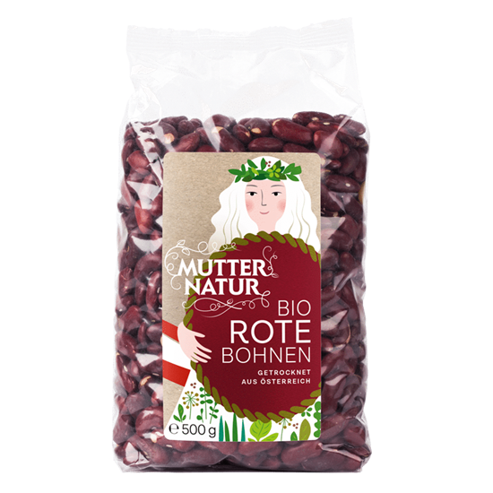 Bild von Mutter Natur - Bio Rote Bohnen getrocknet - 500 g