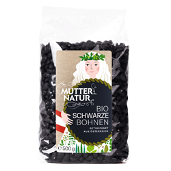 Zeige Details für Mutter Natur - Bio Schwarze Bohnen getrocknet - 500 g Bild von Mutter Natur - Bio Schwarze Bohnen getrocknet - 500 g