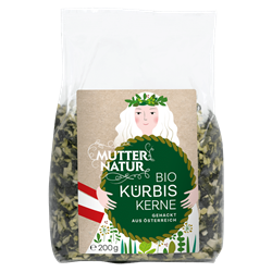 Bild von Mutter Natur - Bio Kürbiskerne gehackt - 200 g