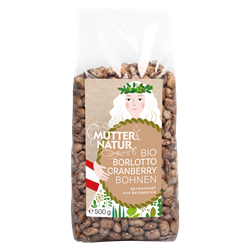 Bild von Mutter Natur - Bio Borlotto Cranberry Bohnen - 500 g