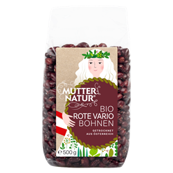 Bild von Mutter Natur - Bio Rote Vario Bohnen getrocknet - 500 g