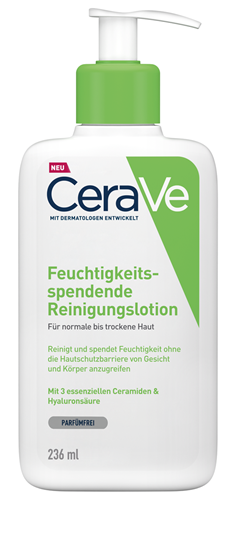 Bild von CeraVe - Feuchtigkeitsspendende Reinigungslotion für normale bis trockene Haut