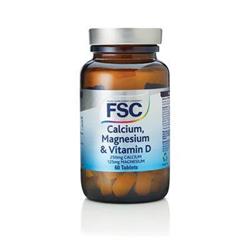 Bild von FSC - Calcium, Magnesium & Vitamin D - 60 Tabletten