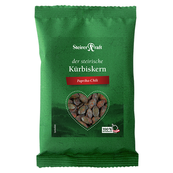 Bild von Steirerkraft - Steirische Kürbiskerne - Paprika-Chili - 40 g