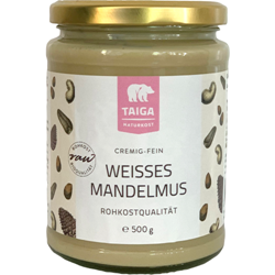 Bild von Taiga Naturkost - Mandelmus weiß - Bio - Rohkost-Qualität - 500 g