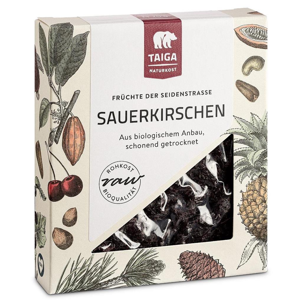 Taiga Naturkost - Sauerkirschen entsteint - Bio - Rohkost-Qualität - 1000 g