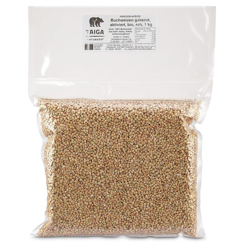 Taiga Naturkost - Bio Buchweizen gekeimt - 1000 g