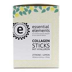 Bild von Essential Elements - Collagen Pulver Sticks mit Hyaluronsäure - 20 Sticks